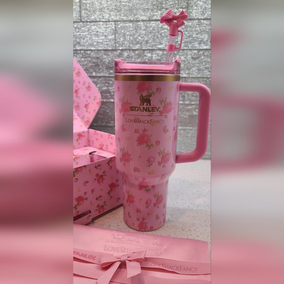 Stanley Other - Stanley x LoveShackFancy Pink Floral Tumbler